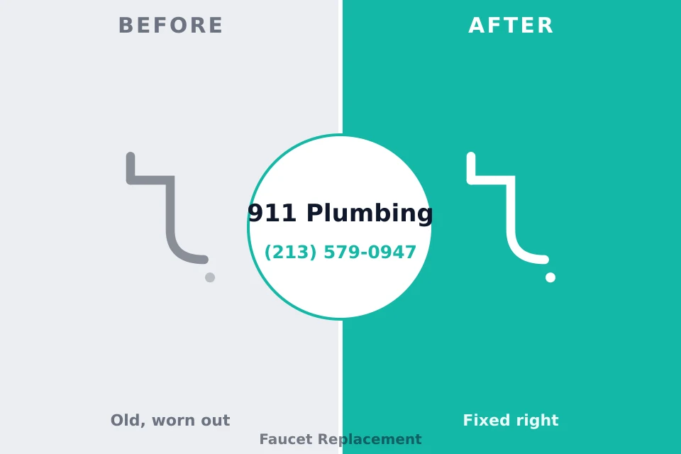 Before and after: plumbing company Pennington Gap, VA